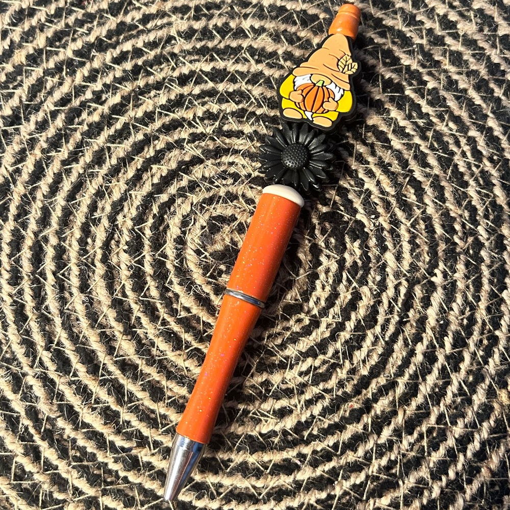 Fall Season Beaded Pen